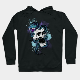 Skull and Serpent Hoodie